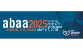 Submit Your Abstract for ABAA's 2025 Building Enclosure Conference